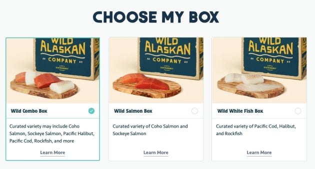 choosing your fish box